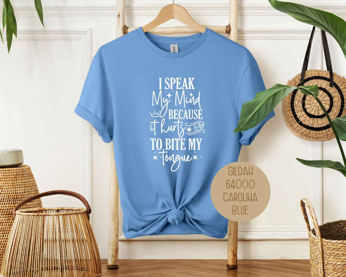 I Speak My Mind Because It Hurts To Bite My Tongue Shirt-3