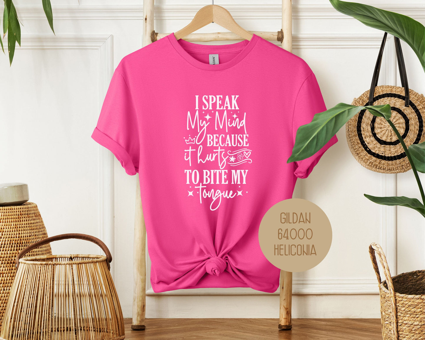 I Speak My Mind Because It Hurts To Bite My Tongue Shirt-7