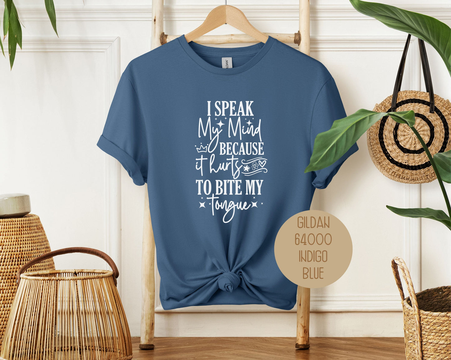 I Speak My Mind Because It Hurts To Bite My Tongue Shirt-8