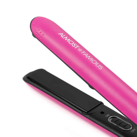 "Fierce Glam" Flat Iron with Travel Pouch - Good Gifts, Gurl