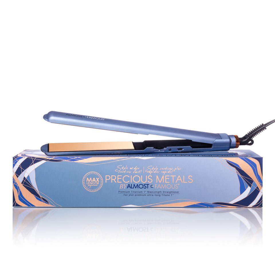 MaxLength 1" Flat Iron with Rose Gold Titanium Plates - Good Gifts, Gurl
