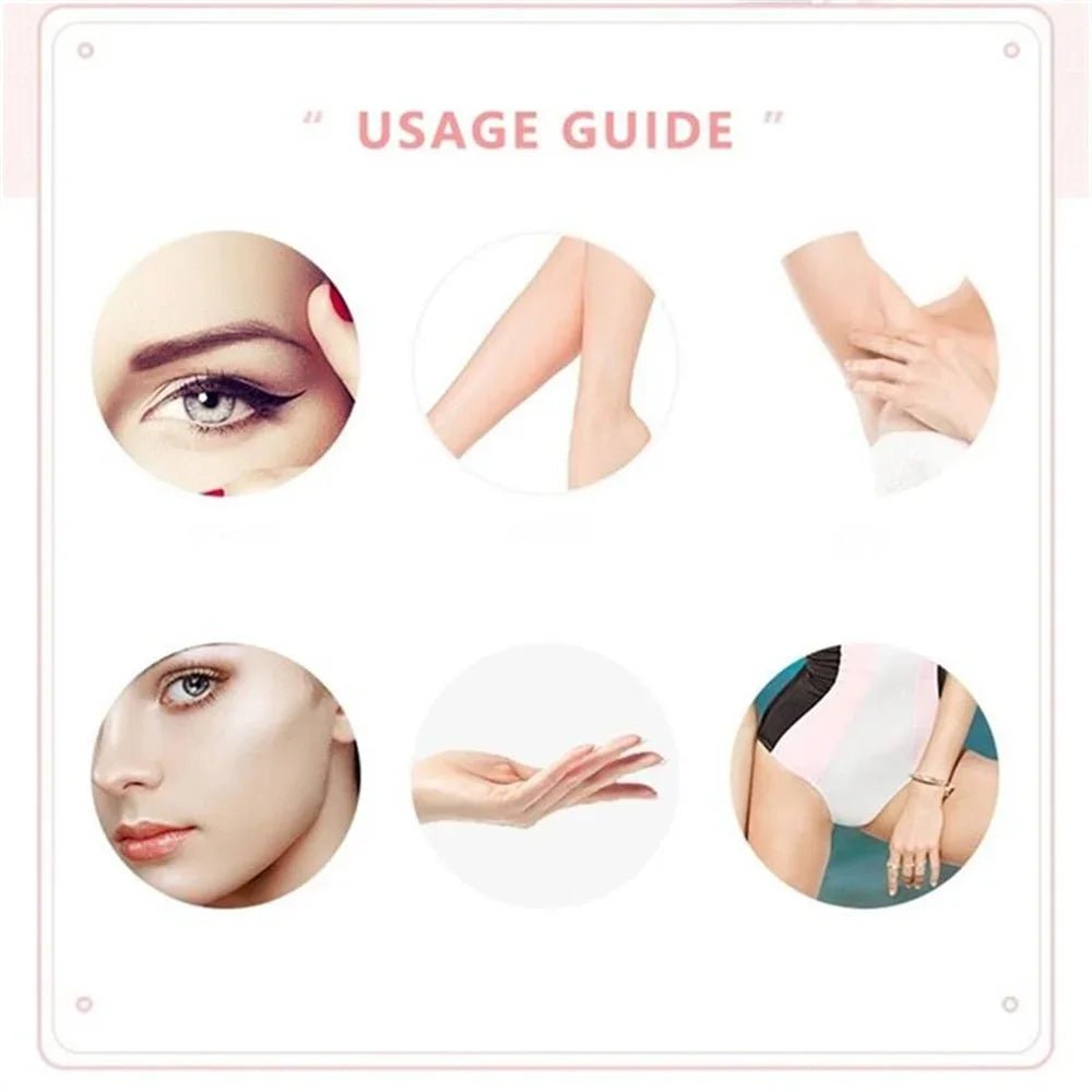 New Electric Facial Hair Removal Epilator Eyebrow Lipstick Shape Painless Facial Sensitive Areas Bikini Depilator Shaver Trimmer - Good Gifts, Gurl