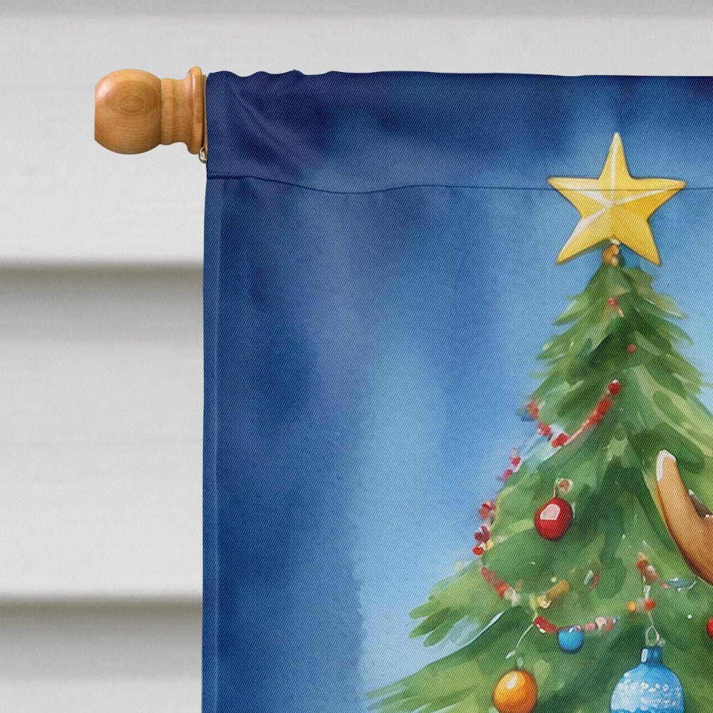 Pit Bull Terrier Christmas Reindeer House Flag - Good Gifts, Gurl