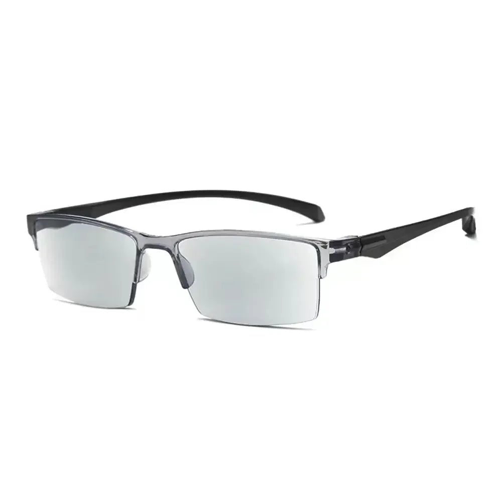 Smart Automatic Zoom Reading Glasses Anti Blue Ray Eyeglasses Autofocus Power Half - Rim Near Far Computer Glasses - Good Gifts, Gurl