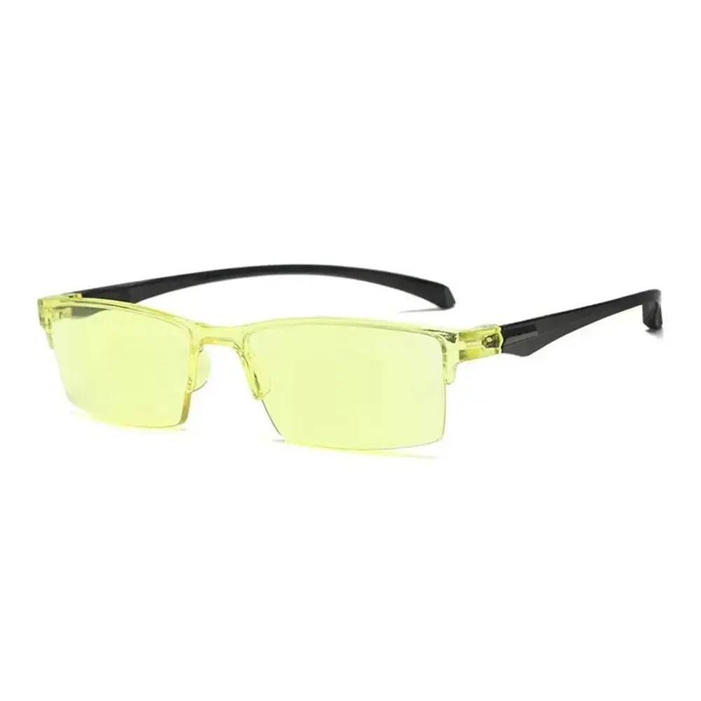 Smart Automatic Zoom Reading Glasses Anti Blue Ray Eyeglasses Autofocus Power Half - Rim Near Far Computer Glasses - Good Gifts, Gurl