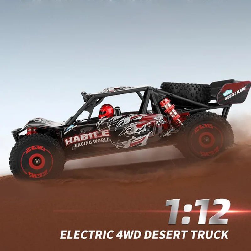 WLtoys 124016(V2) Fast RC Car, 1/12 Brushless RC Car with Independent ESC for Adults, 75km/h, Suitable for Outdoors and Gifts - Good Gifts, Gurl