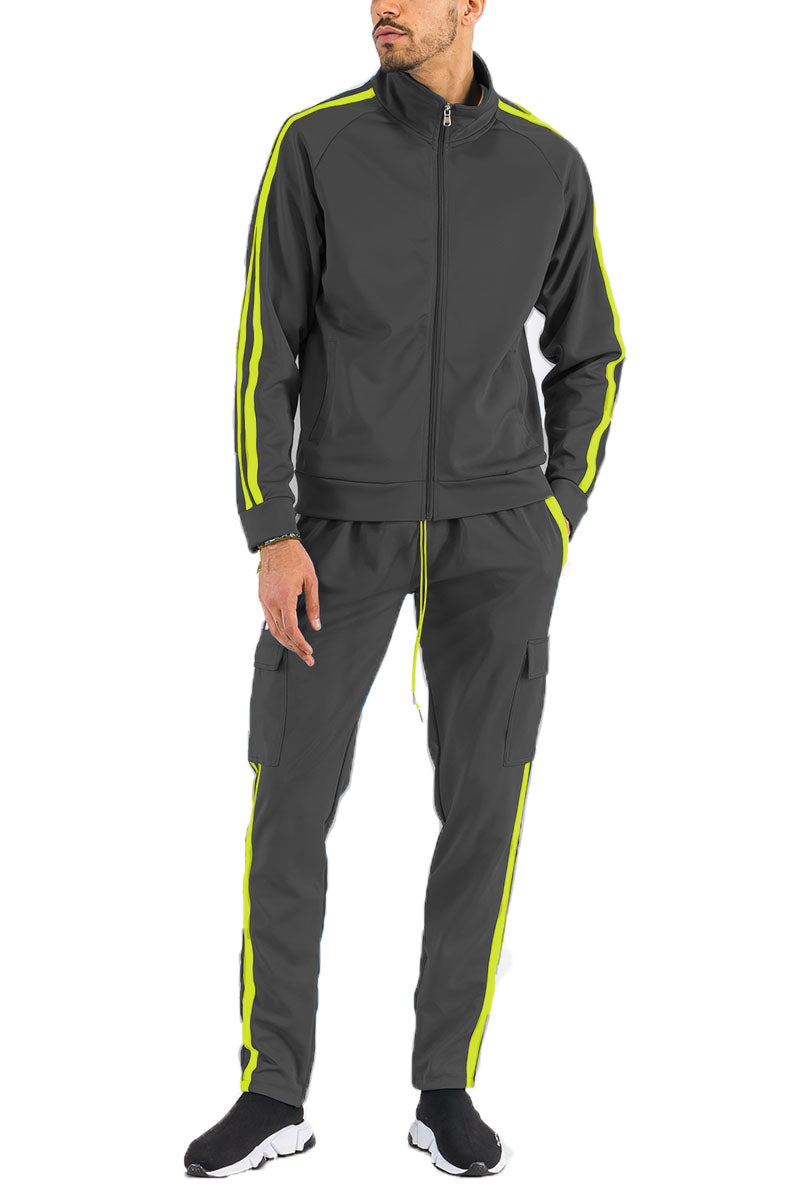 Two Stripe Cargo Pant Set-6
