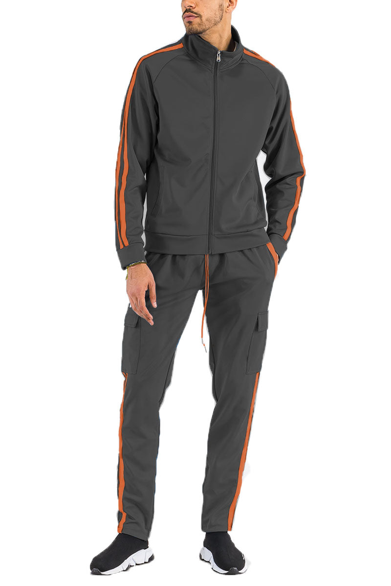 Two Stripe Cargo Pant Set-7