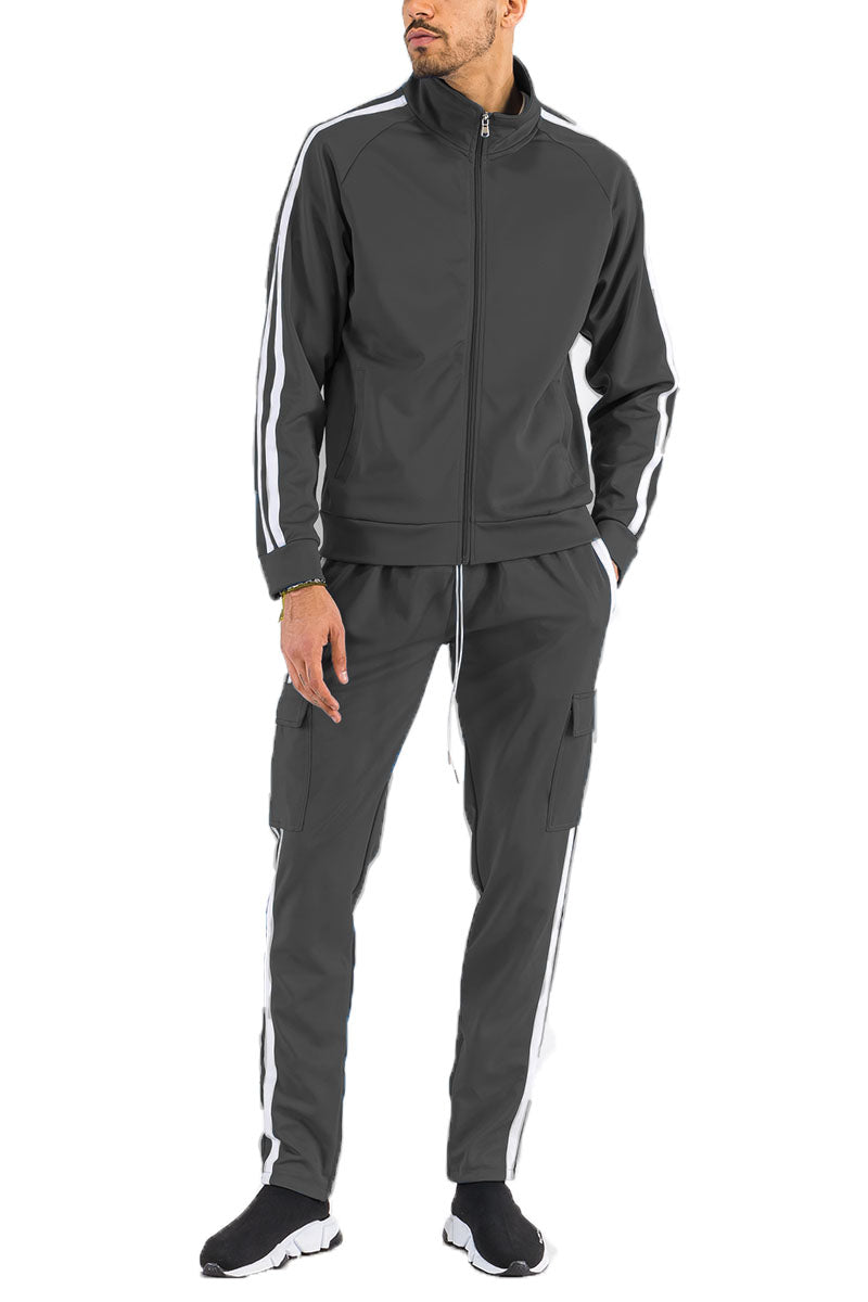 Two Stripe Cargo Pant Set-5