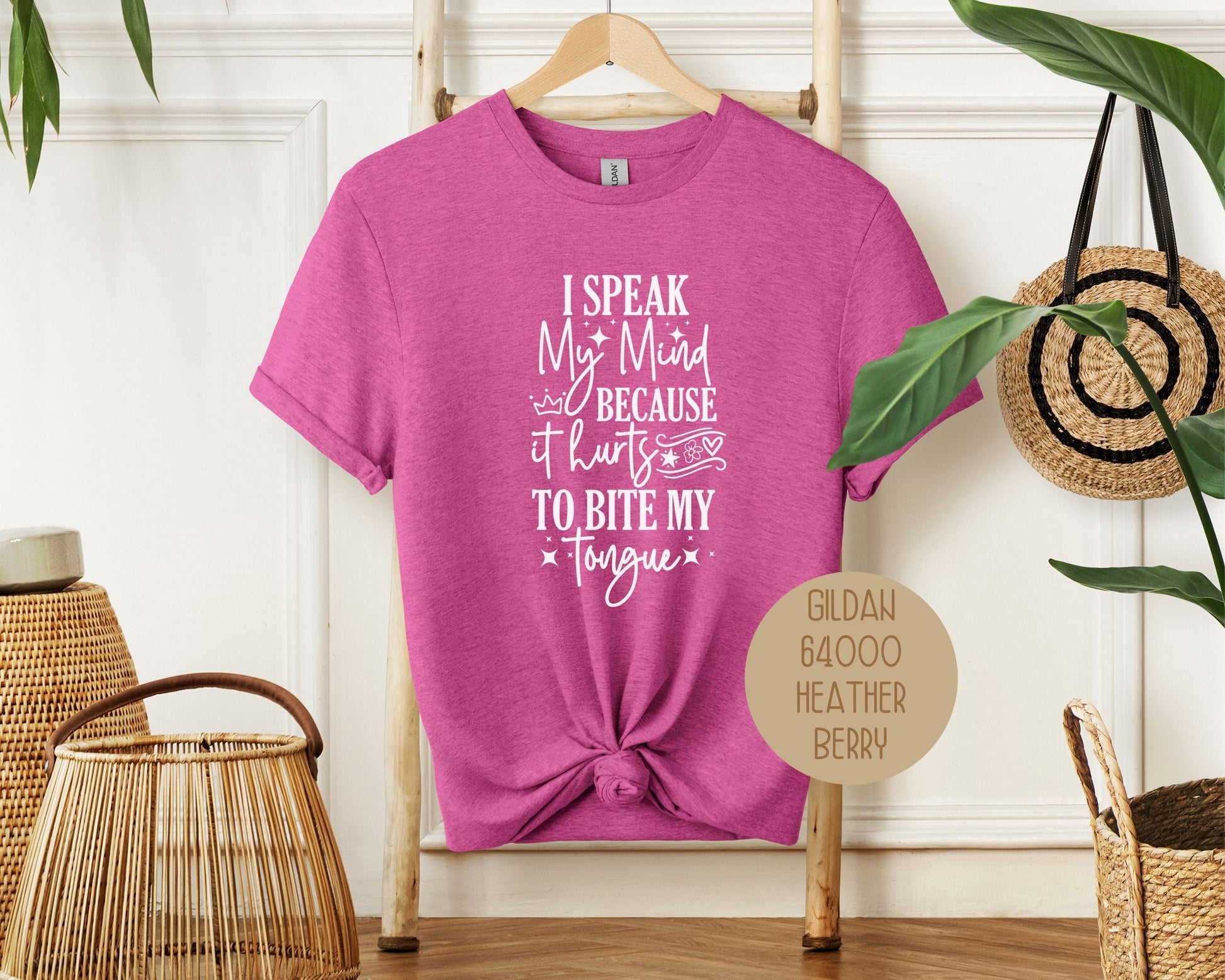 I Speak My Mind Because It Hurts To Bite My Tongue Shirt-6