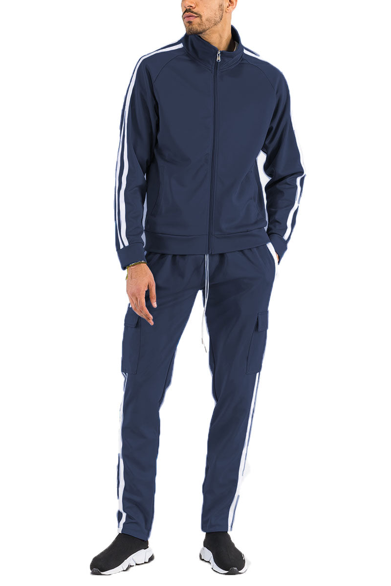 Two Stripe Cargo Pant Set-10