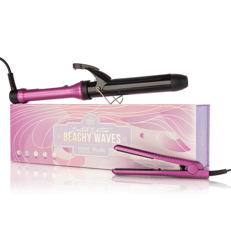 "Beach Wave Babe" 2 - Piece Set with Curling Wand & Mini ToGo - Good Gifts, Gurl