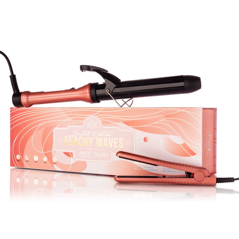 "Beach Wave Babe" 2 - Piece Set with Curling Wand & Mini ToGo - Good Gifts, Gurl