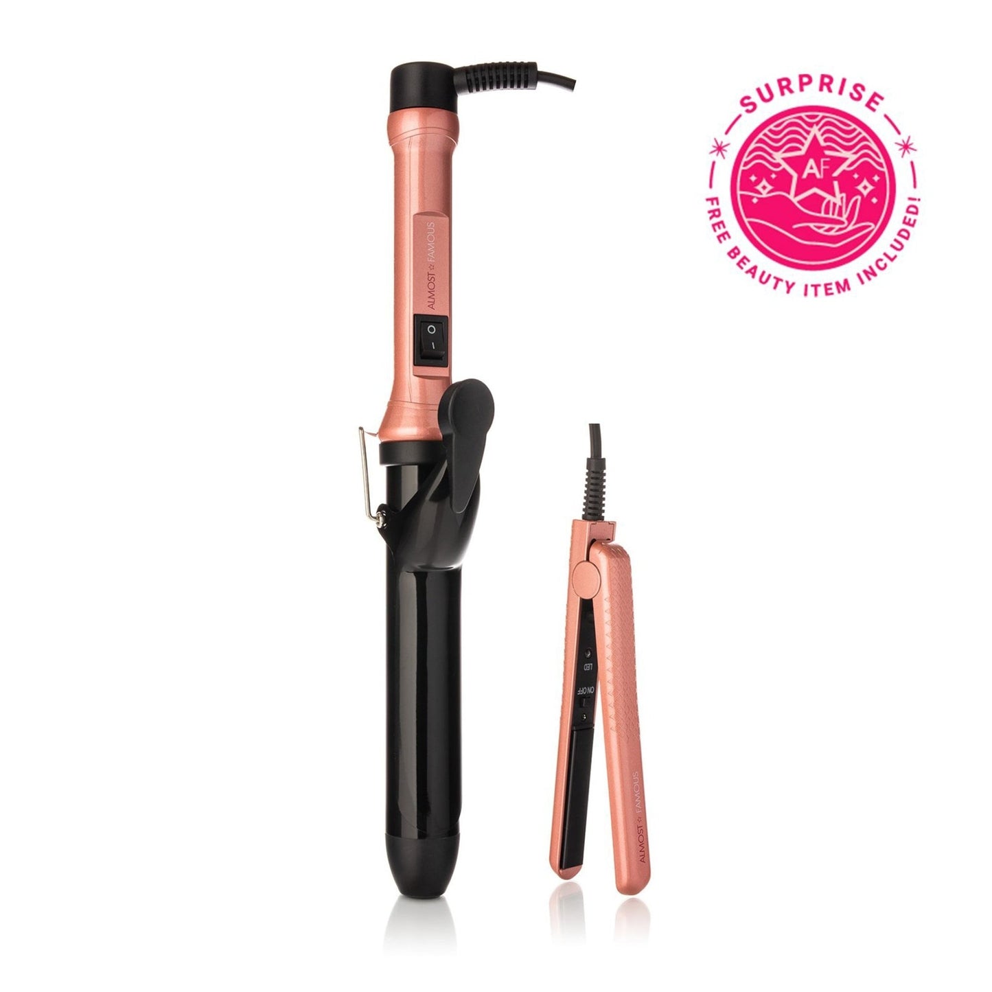 "Beach Wave Babe" 2 - Piece Set with Curling Wand & Mini ToGo - Good Gifts, Gurl
