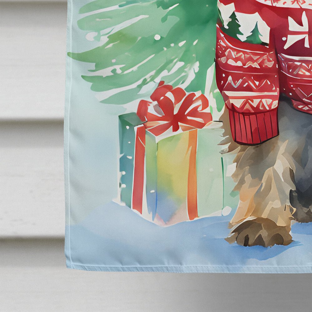 Cairn Terrier Christmas House Flag - Good Gifts, Gurl