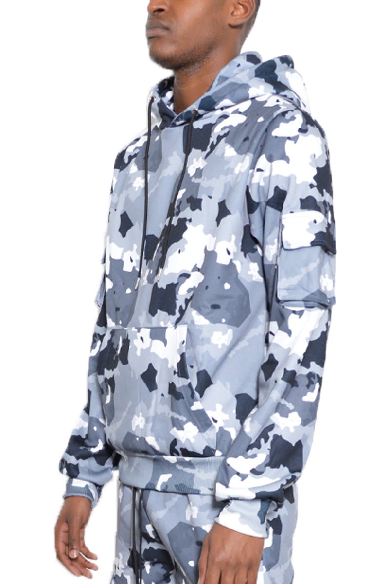 Camo Pullover Hoodie - Good Gifts, Gurl