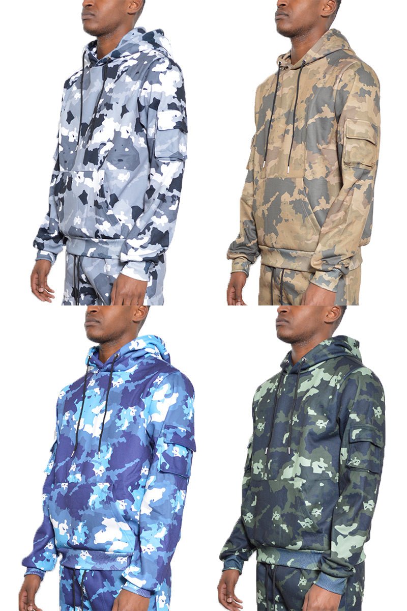 Camo Pullover Hoodie - Good Gifts, Gurl