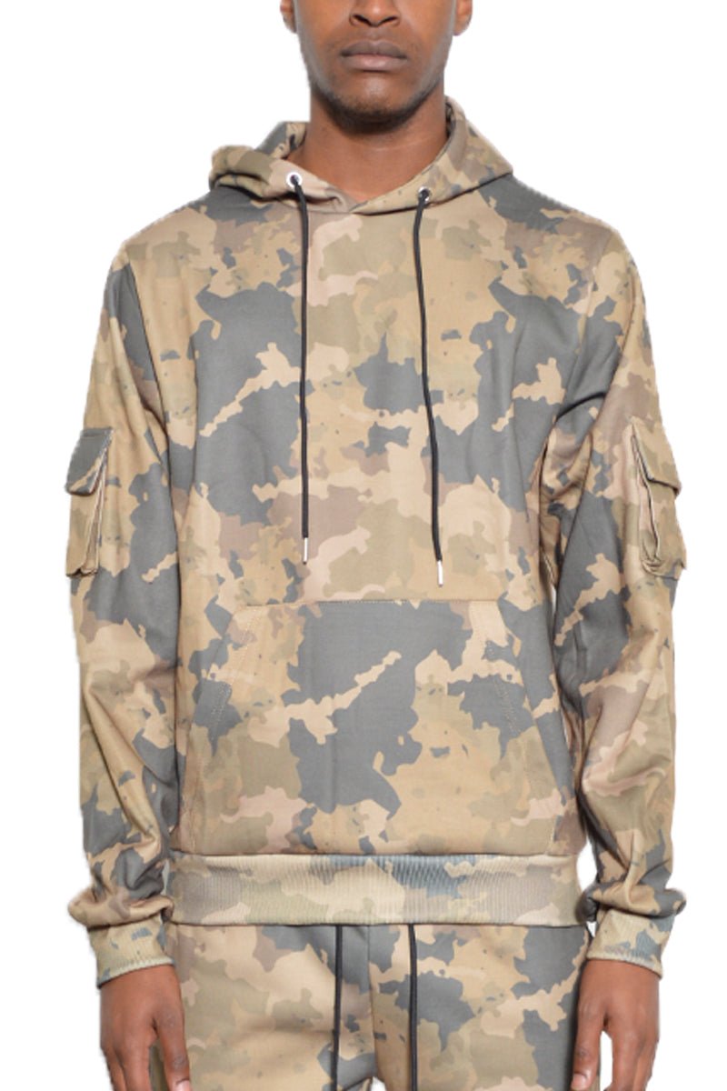 Camo Pullover Hoodie - Good Gifts, Gurl