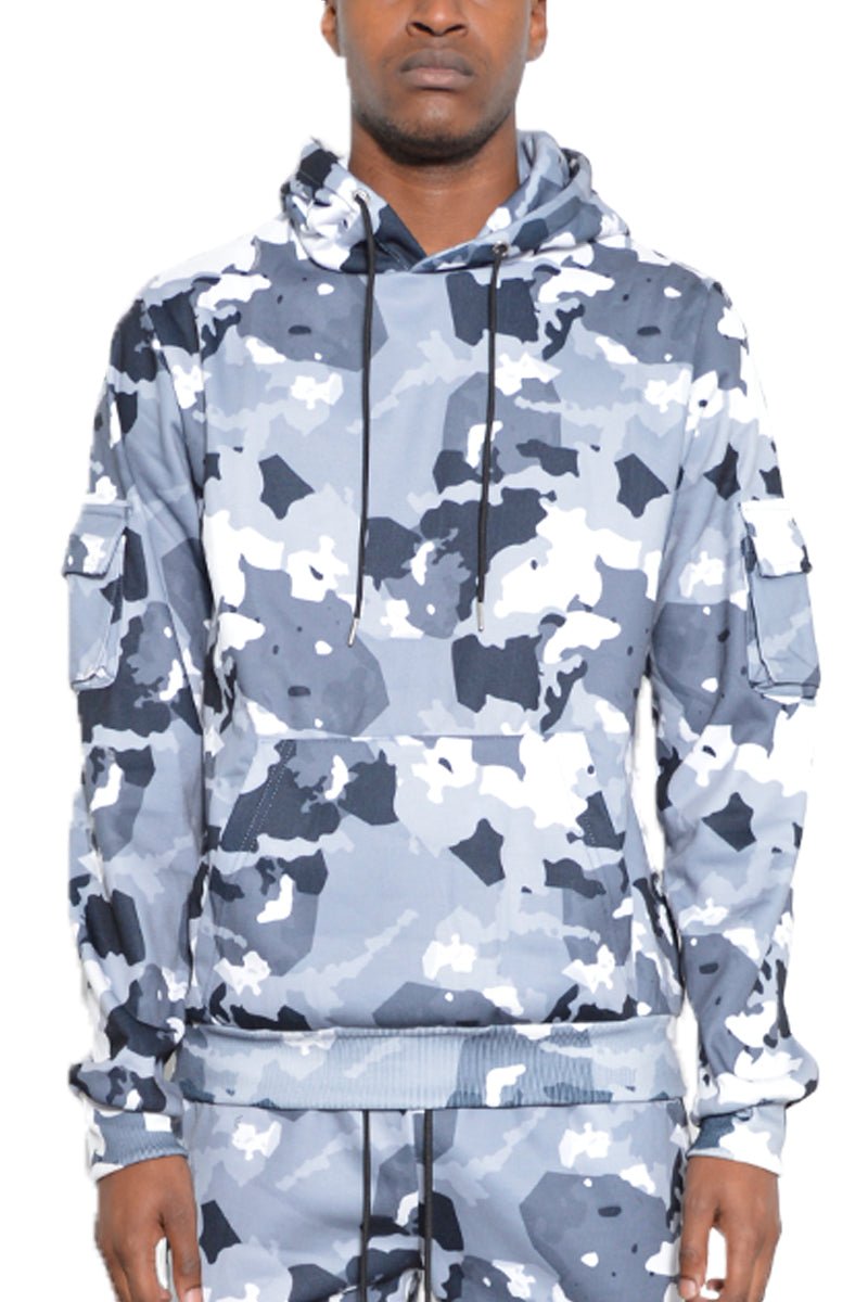 Camo Pullover Hoodie - Good Gifts, Gurl