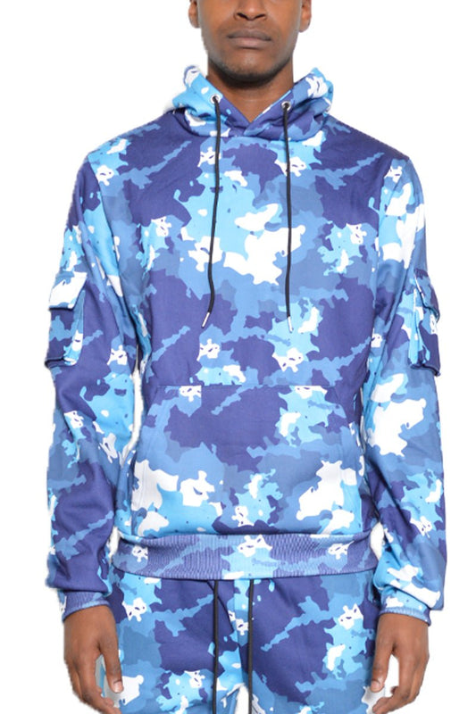 Camo Pullover Hoodie - Good Gifts, Gurl