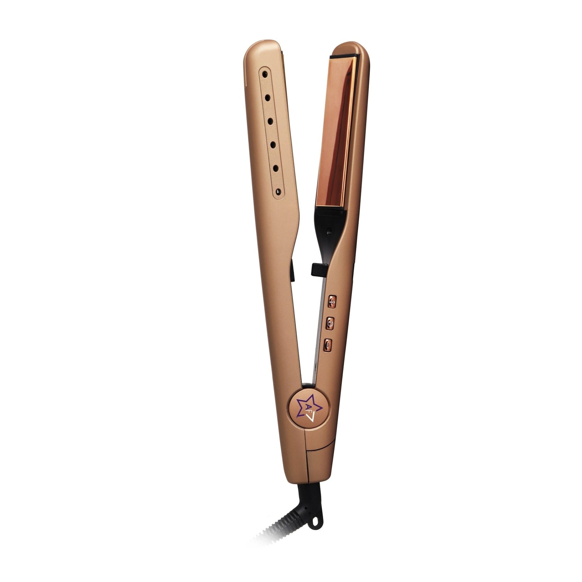 Digital 2inONE Twist Flat Iron with Rose Gold Titanium Plates - Good Gifts, Gurl