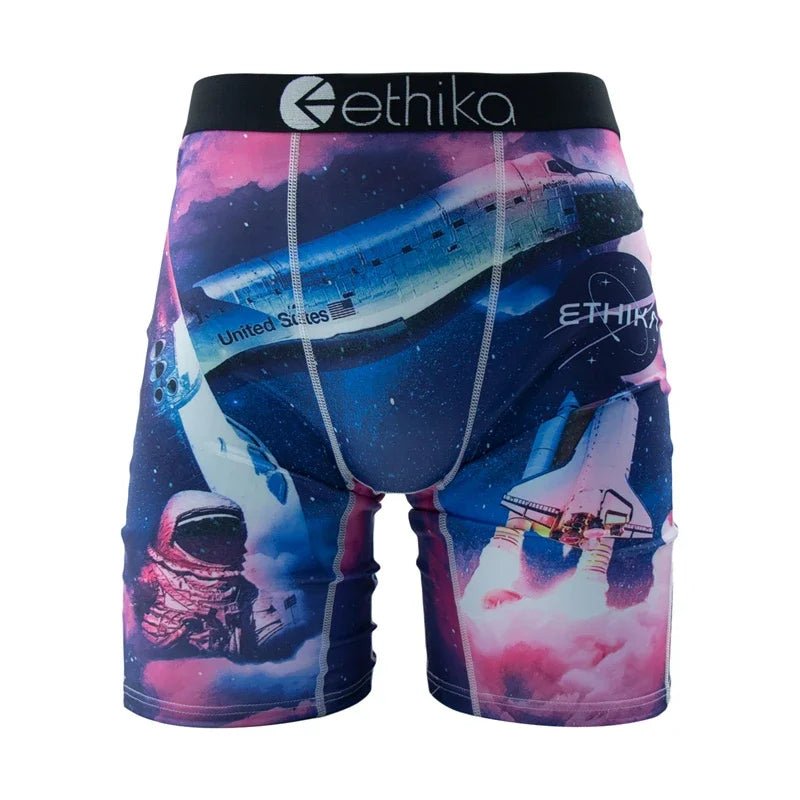 ETHIKA 1Pcs Men Underwear Sexy Boxershorts Breathable Mens Trunks Plus Size S - 3XL Man Swimming Underpants Men's Panties Boxers - Good Gifts, Gurl