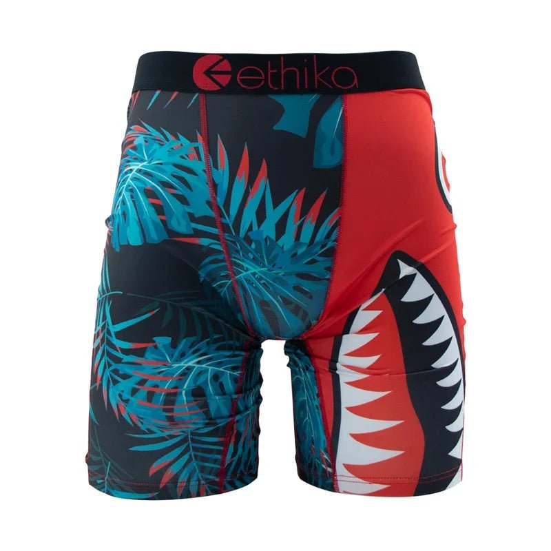 ETHIKA 1Pcs Men Underwear Sexy Boxershorts Breathable Mens Trunks Plus Size S - 3XL Man Swimming Underpants Men's Panties Boxers - Good Gifts, Gurl
