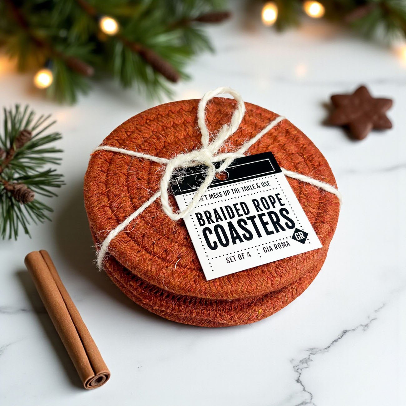 Fall Fabric Coasters - Good Gifts, Gurl