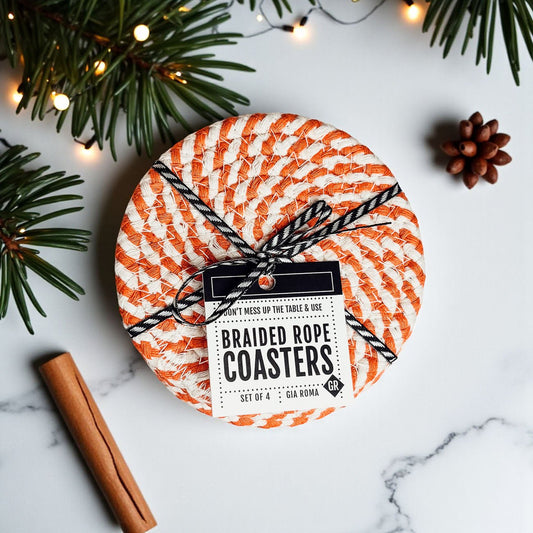 Fall Fabric Coasters - Good Gifts, Gurl