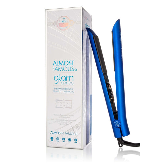 Glam Series 1.25" Flat Iron with Luxe Gem Infused Plates - Good Gifts, Gurl