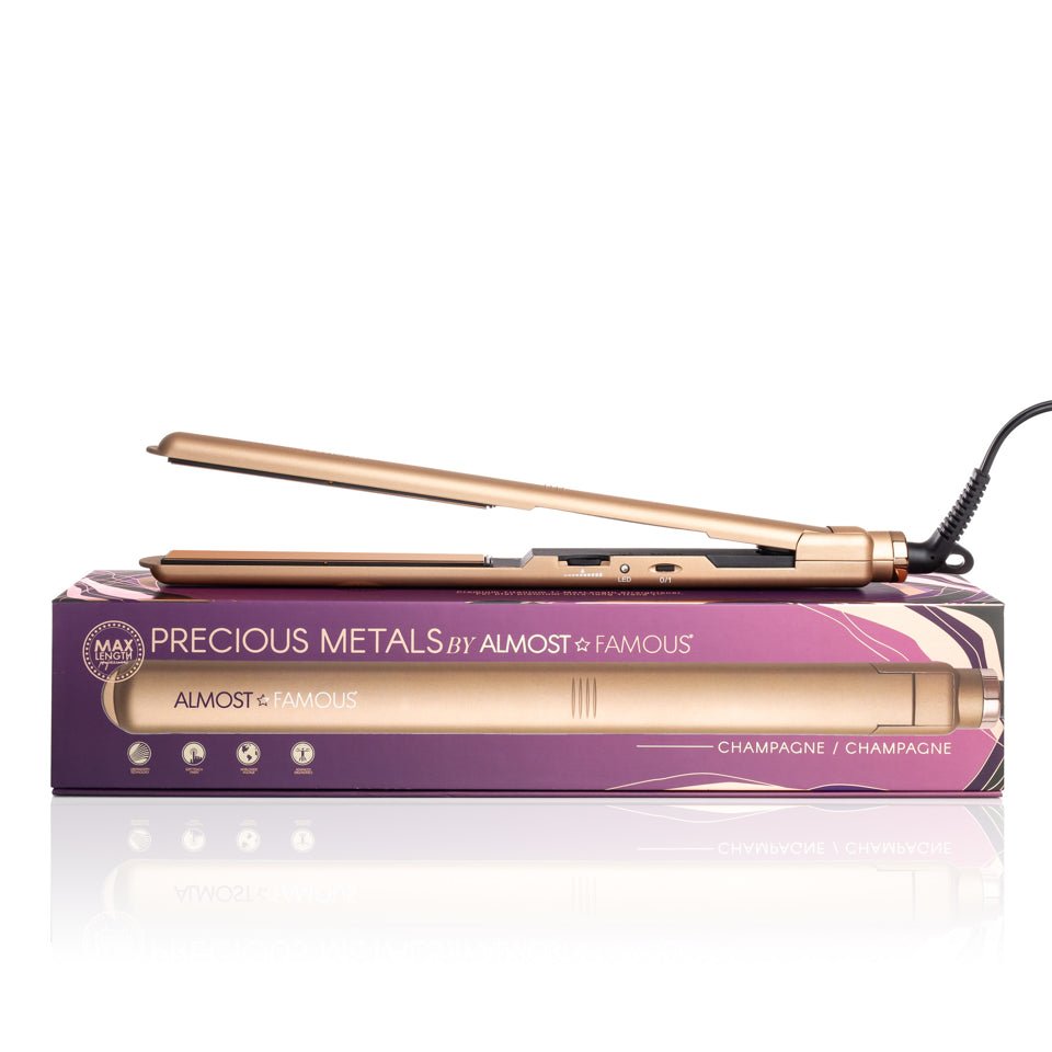 MaxLength 1" Flat Iron with Rose Gold Titanium Plates - Good Gifts, Gurl