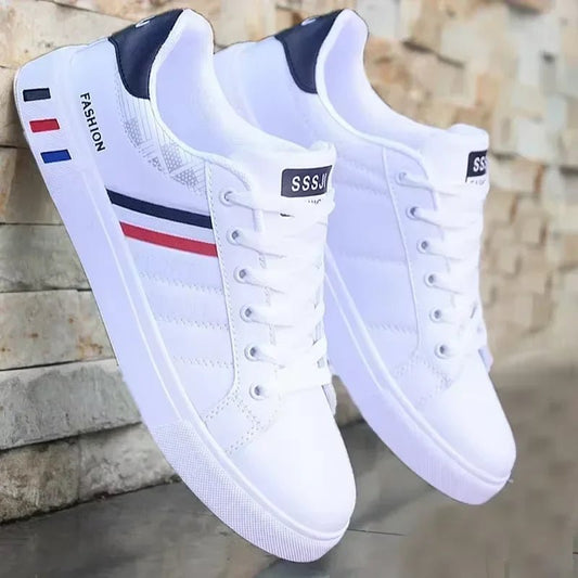 Men's flat shoes 2025; Cool men's sports shoes; Men's outdoor sports shoes for spring and autumn; Fashionable vulcanized shoes; - Good Gifts, Gurl