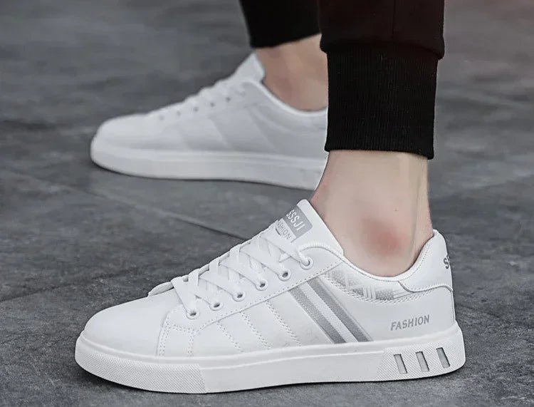 Men's flat shoes 2025; Cool men's sports shoes; Men's outdoor sports shoes for spring and autumn; Fashionable vulcanized shoes; - Good Gifts, Gurl