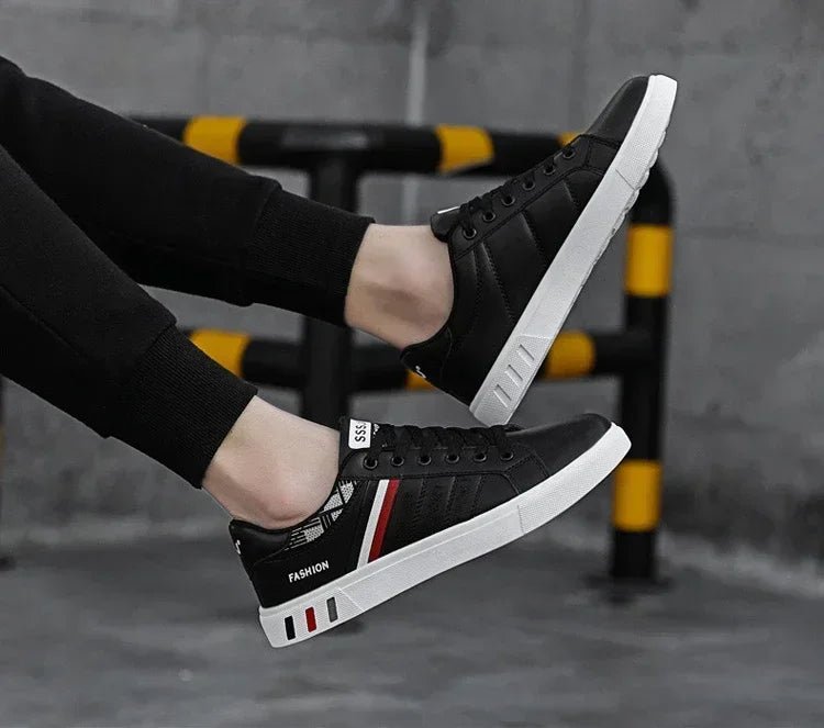 Men's flat shoes 2025; Cool men's sports shoes; Men's outdoor sports shoes for spring and autumn; Fashionable vulcanized shoes; - Good Gifts, Gurl