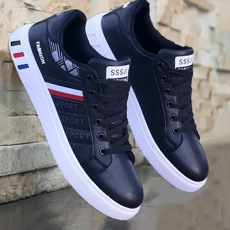 Men's flat shoes 2025; Cool men's sports shoes; Men's outdoor sports shoes for spring and autumn; Fashionable vulcanized shoes; - Good Gifts, Gurl