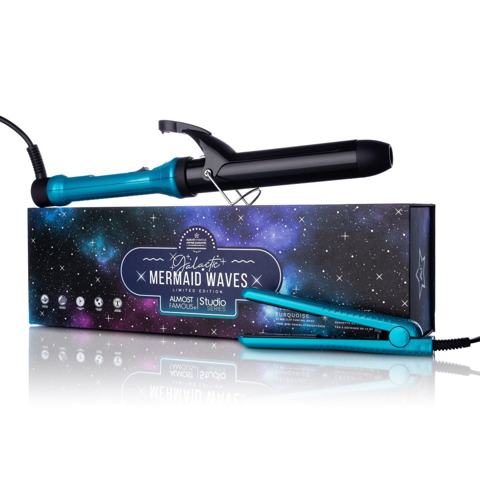 Mermaid Waves 2 - Piece Set with Curling Wand & Mini ToGo - Good Gifts, Gurl
