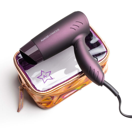 Mighty AF Mini Travel Dryer with Holotone Carrying Bag - Good Gifts, Gurl