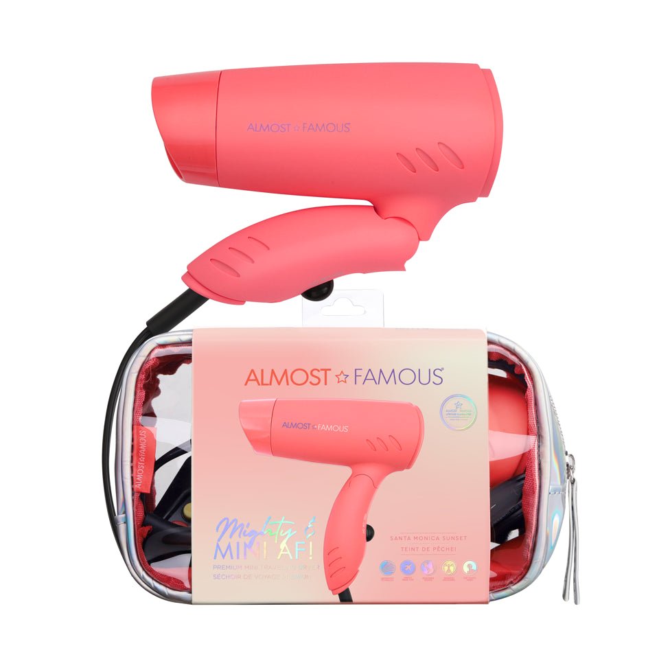 Mighty AF Mini Travel Dryer with Holotone Carrying Bag - Good Gifts, Gurl