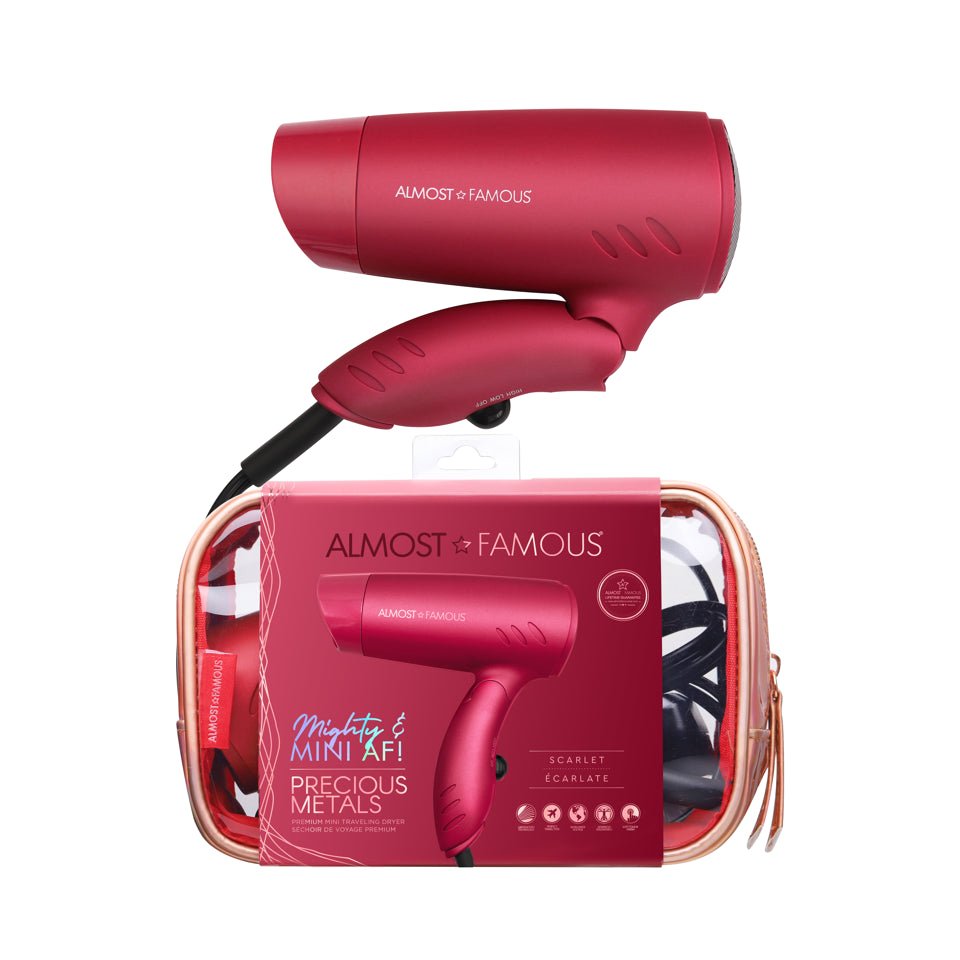 Mighty AF Mini Travel Dryer with Holotone Carrying Bag - Good Gifts, Gurl