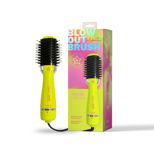 New 3in1 Blowout Brush Styling Tool - California Collection/Yellow - Good Gifts, Gurl