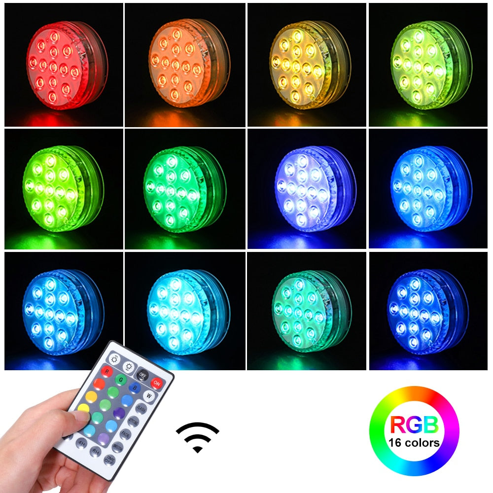Wholesale Color Changing  Submersible LED Lights