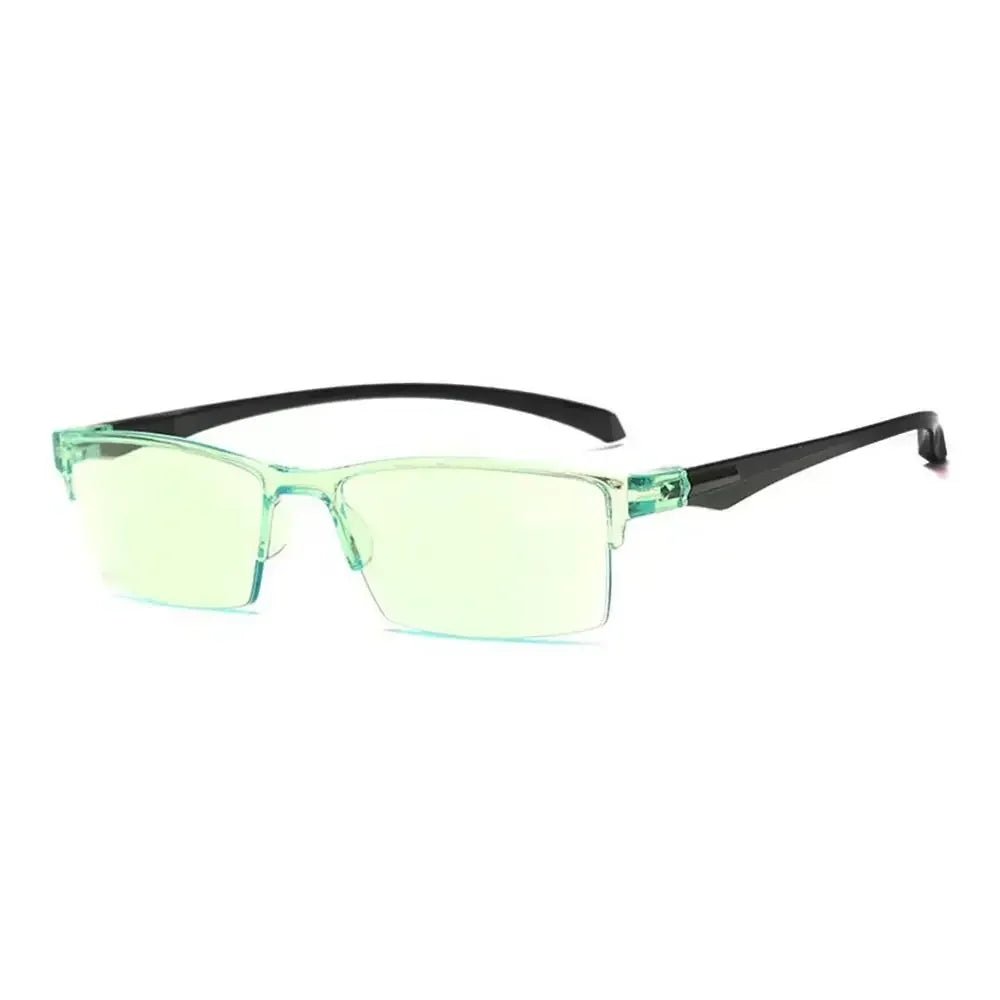 Smart Automatic Zoom Reading Glasses Anti Blue Ray Eyeglasses Autofocus Power Half - Rim Near Far Computer Glasses - Good Gifts, Gurl