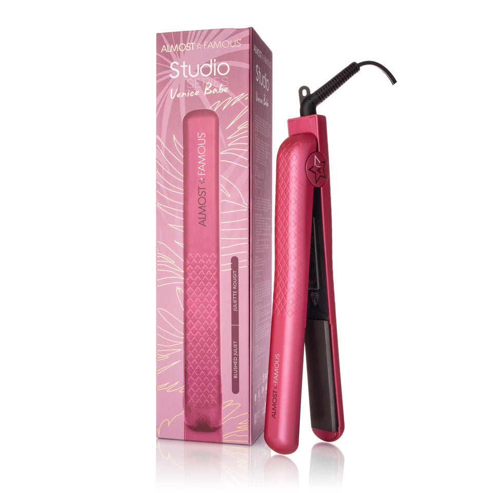 Venice Babe 1.25" Flat Iron with Luxe Gem Infused Plates - Good Gifts, Gurl