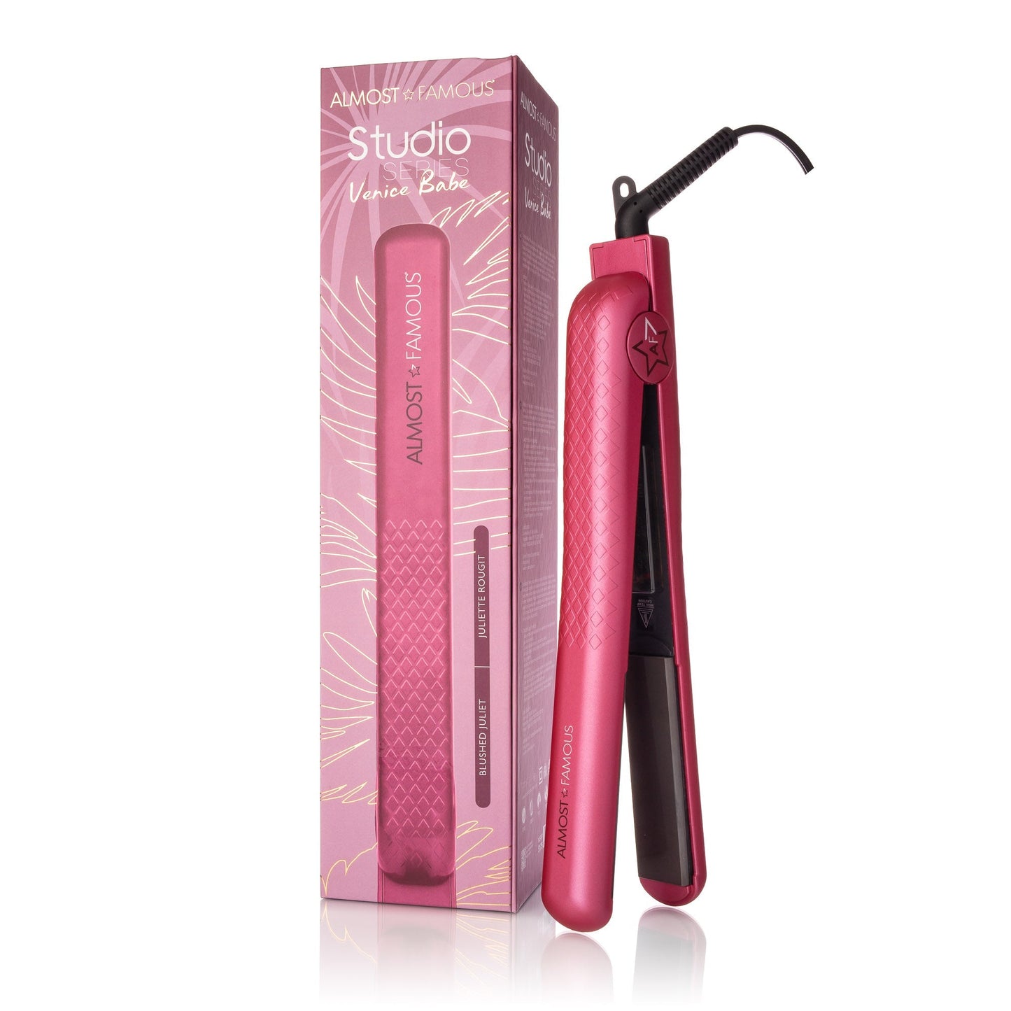 Venice Babe 1.25" Flat Iron with Luxe Gem Infused Plates - Good Gifts, Gurl