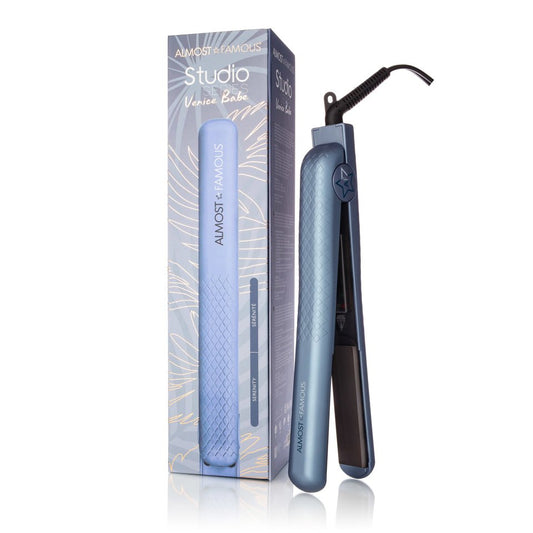 Venice Babe 1.25" Flat Iron with Luxe Gem Infused Plates - Good Gifts, Gurl