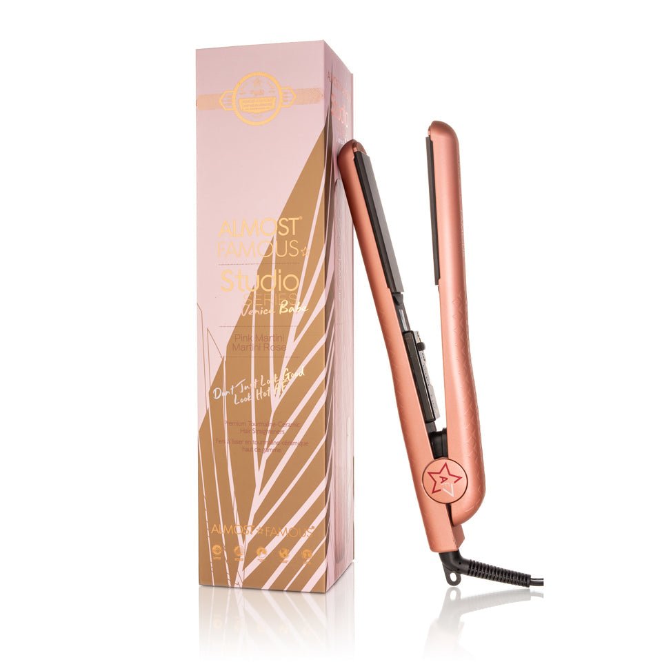 Venice Babe 1.25" Flat Iron with Luxe Gem Infused Plates - Good Gifts, Gurl