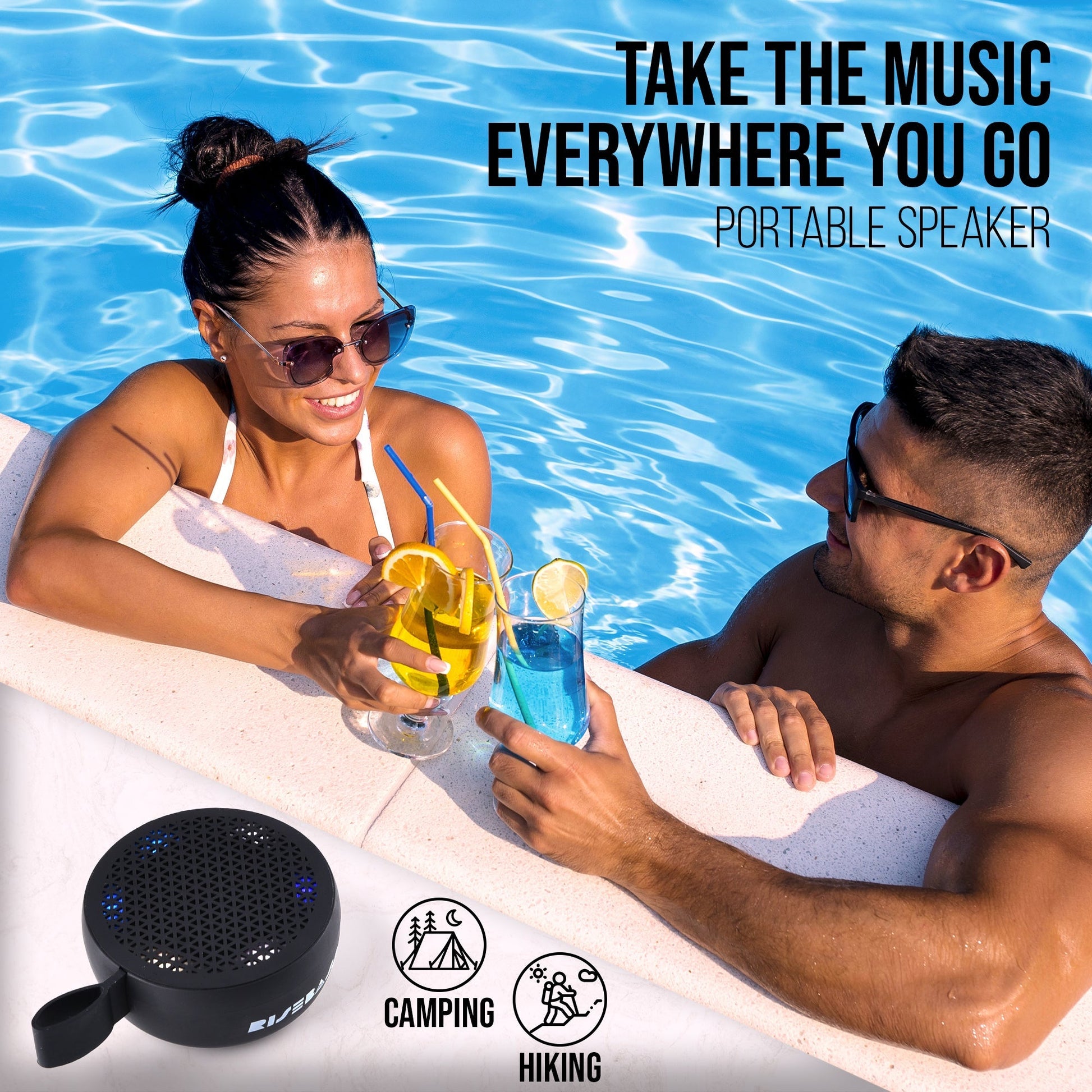 Water Resistant Bluetooth Shower Speaker - Good Gifts, Gurl