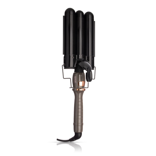 Wave Away Triple Barrel Curler with Tourmaline Ceramic Barrels - Good Gifts, Gurl